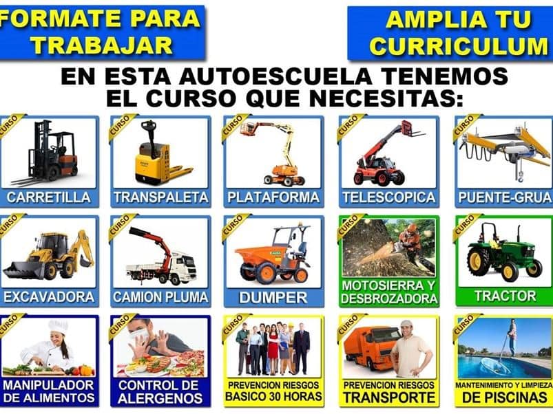 disitintos tipos de vehículos